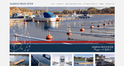 Desktop Screenshot of marinaprodukter.se